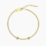Bracciale regolabile dorato Alba