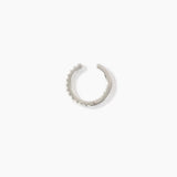 Orecchino ear cuff a cerchio piccolo con zirconi YES!