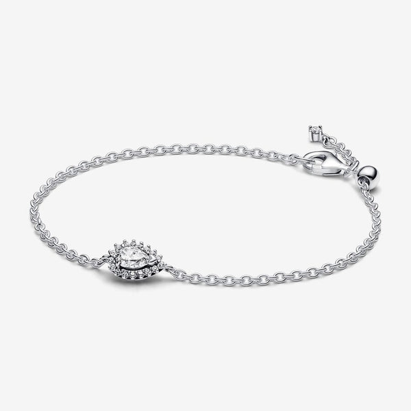 Bracciale a Catena con Punto Luce Goccia - Gioielleria Fondente