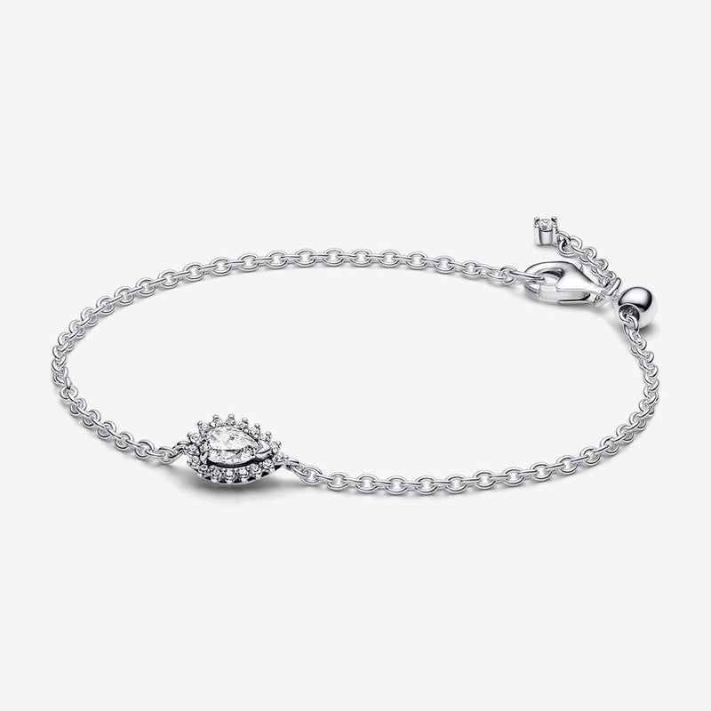 Bracciale a Catena con Punto Luce Goccia - Gioielleria Fondente