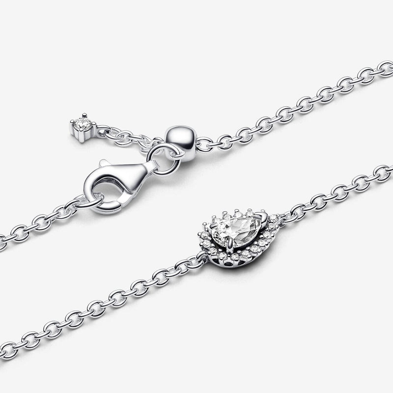 Bracciale a Catena con Punto Luce Goccia - Gioielleria Fondente