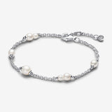 Bracciale Catena Con Perle d’Acqua Dolce Coltivate