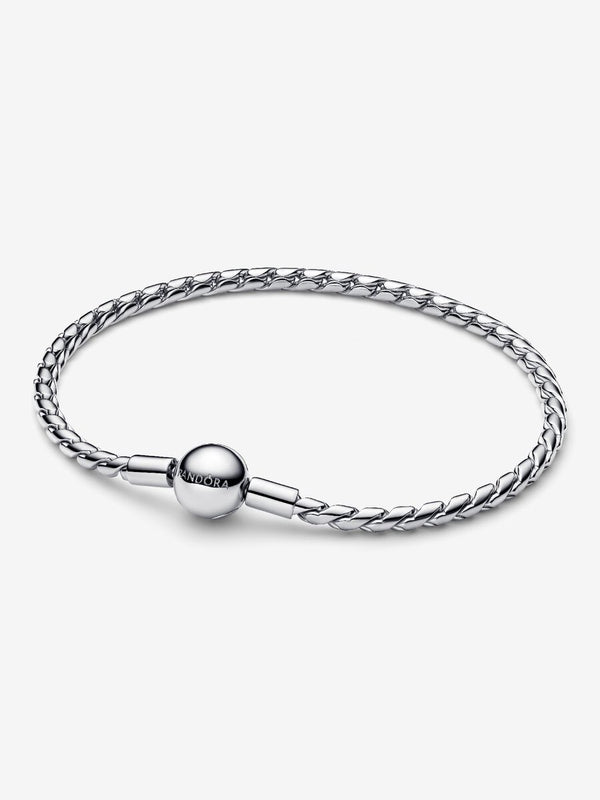 Bracciale Maglia Spiga con Chiusura a Sfera