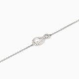 Bracciale con simbolo infinito e perla coltivata Endless