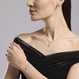 Bracciale con simbolo infinito e perla coltivata Endless