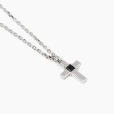 Collana uomo con ciondolo croce Mystical