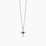 Collana uomo con ciondolo croce Mystical
