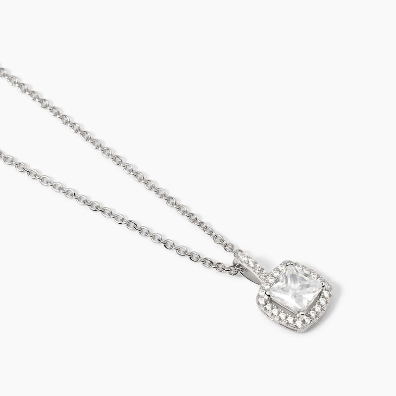 Girocollo con zirconi taglio princess Cool or Rétro?