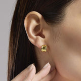 Orecchini a cerchio a forma di goccia allungata Amazing