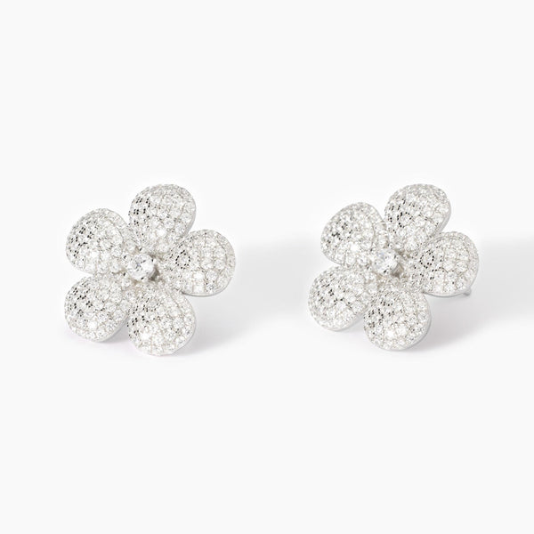 Orecchini a fiore in zirconi Maledetta Primavera