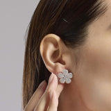 Orecchini a fiore in zirconi Maledetta Primavera