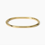 Bracciale rigido in acciaio dorato Style 21