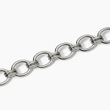 Bracciale in acciaio con catena larga Style 06