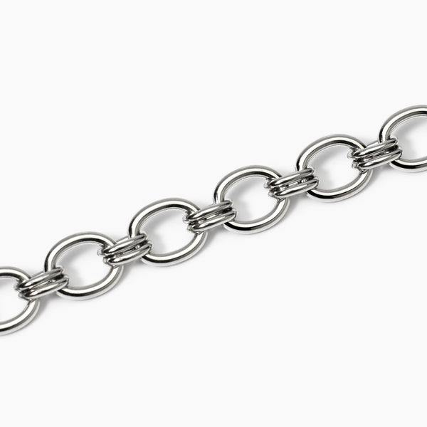 Bracciale in acciaio con catena larga Style 06