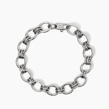 Bracciale in acciaio con catena larga Style 06