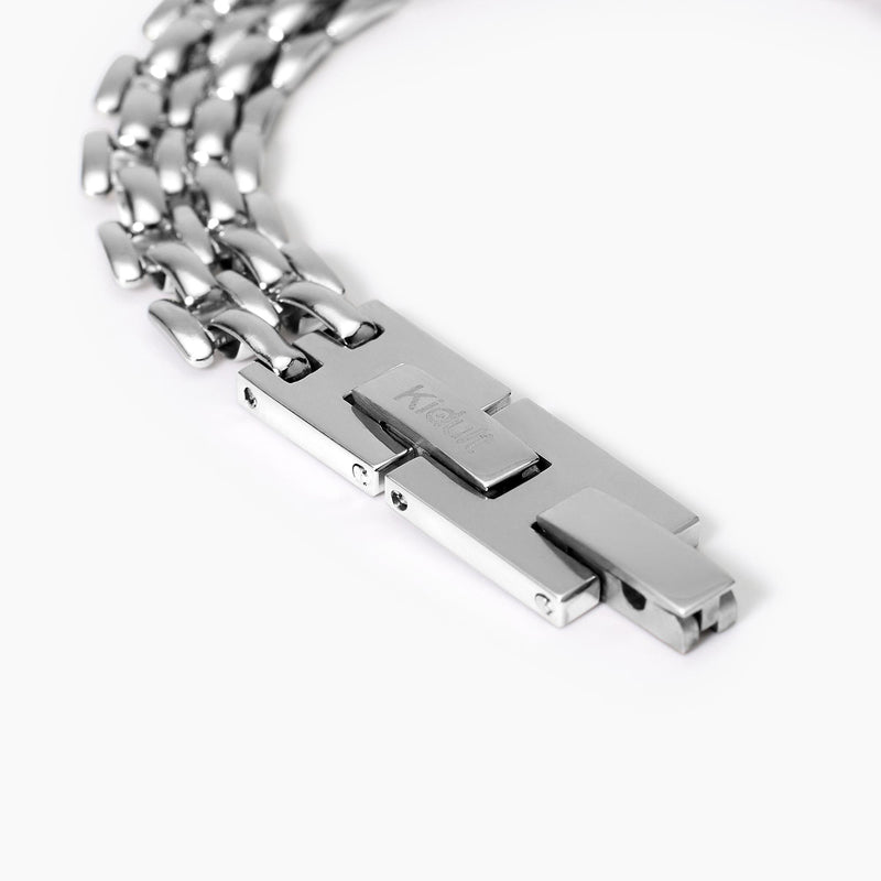 Bracciale in acciaio con catena panther Style 06