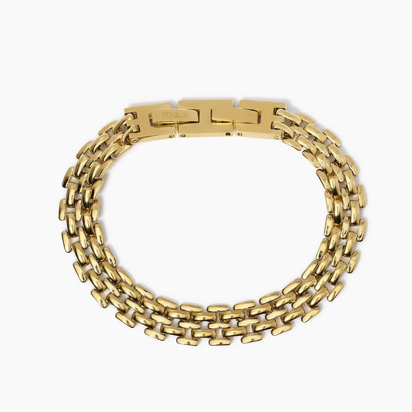 Bracciale in acciaio con catena panther Style 06