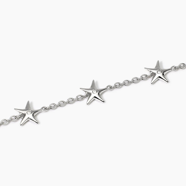 Bracciale con ciondoli stella Style 18
