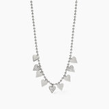 Girocollo con catena a sfere e cuori Style 18