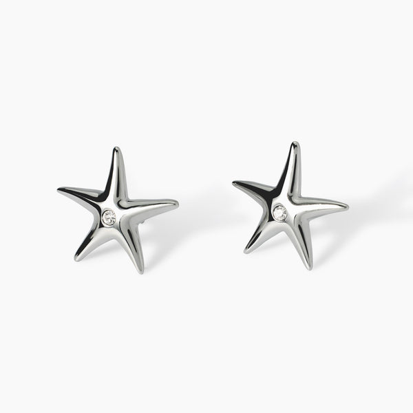 Orecchini a lobo con stella marina Style 19