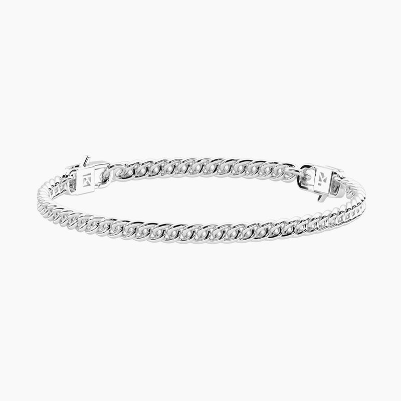 Bracciale componibile con catena groumette Hip hop