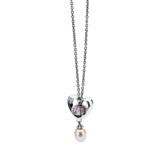 Collana d'Argento con Perla Rosa - Gioielleria Fondente