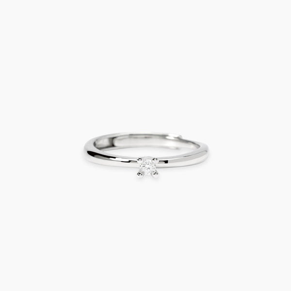 Anello solitario con diamante lab-grown My Diamond