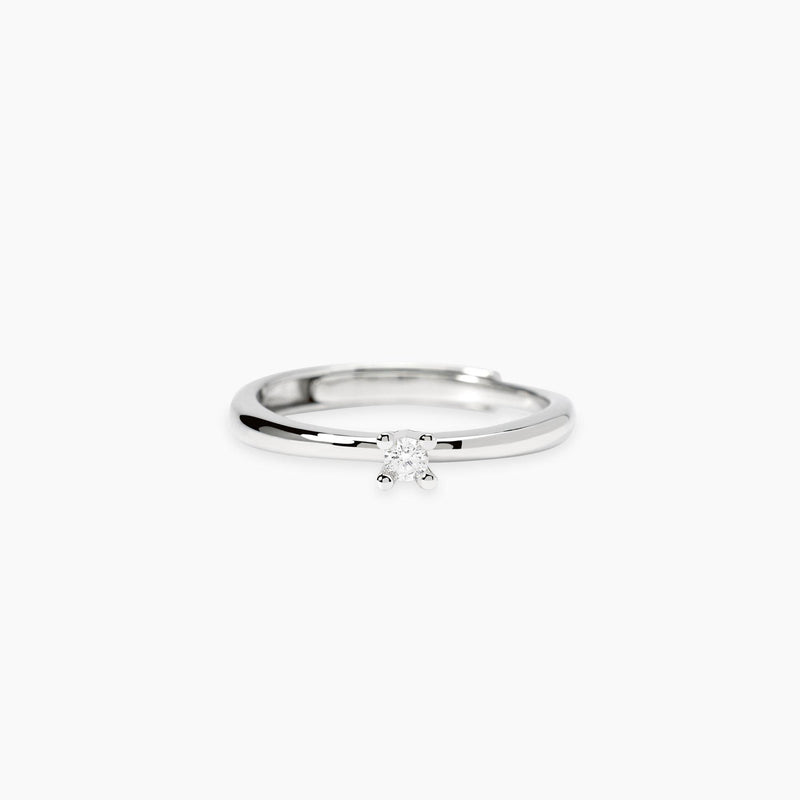 Anello solitario con diamante lab-grown My Diamond