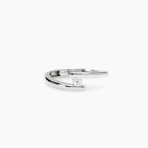 Anello solitario con diamante lab-grown My Diamond
