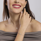 Bracciale con simbolo bimba con diamante lab-grown My Diamond