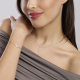 Girocollo con ciondolo bimbo e diamante lab-grown My Diamond