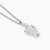 Girocollo con ciondolo bimba e diamante lab-grown My Diamond