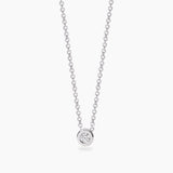 Girocollo con punto luce in diamante lab-grown My Diamond
