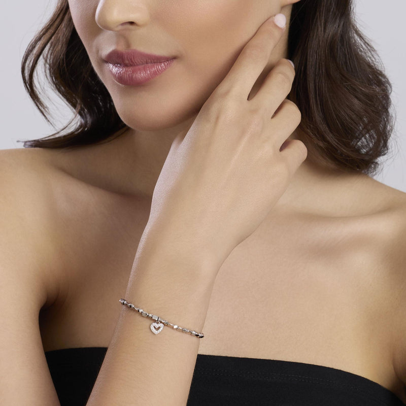 Bracciale con sfere e ciondolo cuore LITTLE MIX