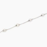 Bracciale in argento con perle coltivate C'ERA UNA VOLTA