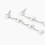 Orecchini pendenti con perle coltivate C'ERA UNA VOLTA