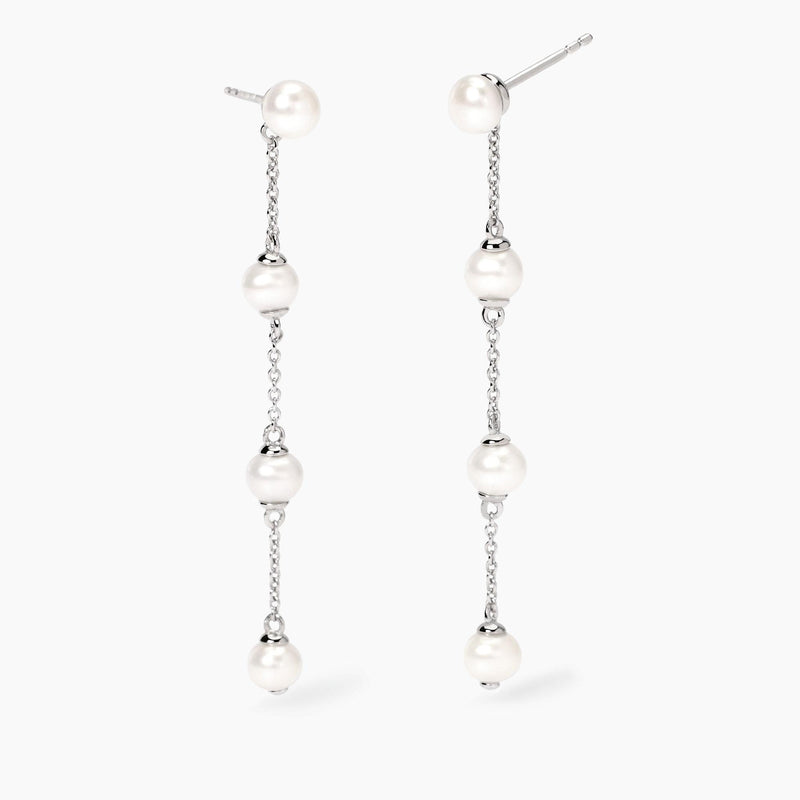 Orecchini pendenti con perle coltivate C'ERA UNA VOLTA