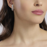 Orecchini in argento e zirconi COLPO DI FULMINE