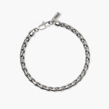 Bracciale uomo in acciaio con catena cardano Style 34