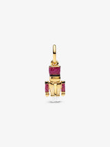 Charm Pendente Schiaccianoci Placcatura in Oro 14k