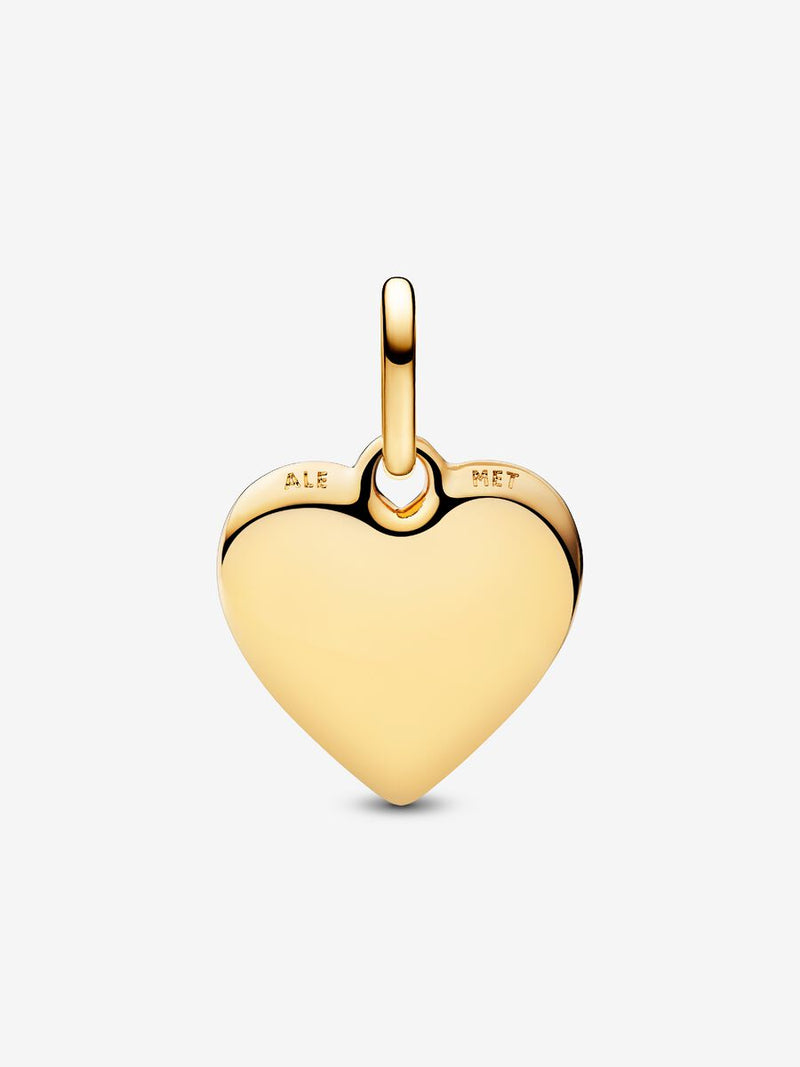 Charm Medallion Cuore da incidere Pandora ME