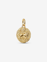 Charm Medallion Leone "Vita Veritas Virtus"