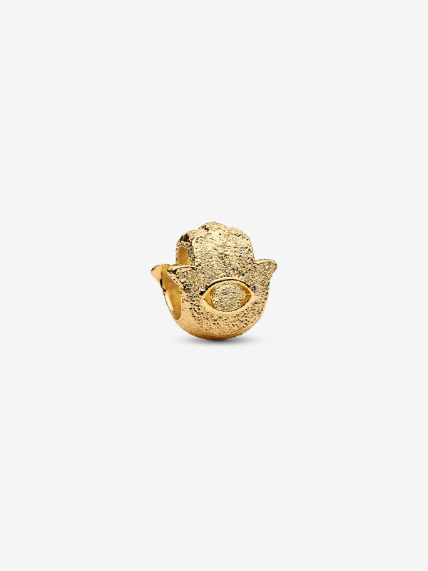 Mini Charm Mano di Fatima effetto diamantato
