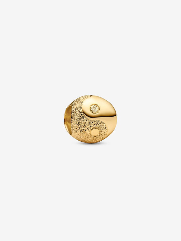 Mini Charm Yin & Yang effetto diamantato