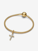 Charm Pendente Croce Luminosa