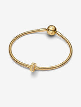 Clip Rigata con Pietre