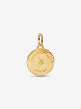 Charm Medallion Rondine "Dum Vita Est Spes Est"