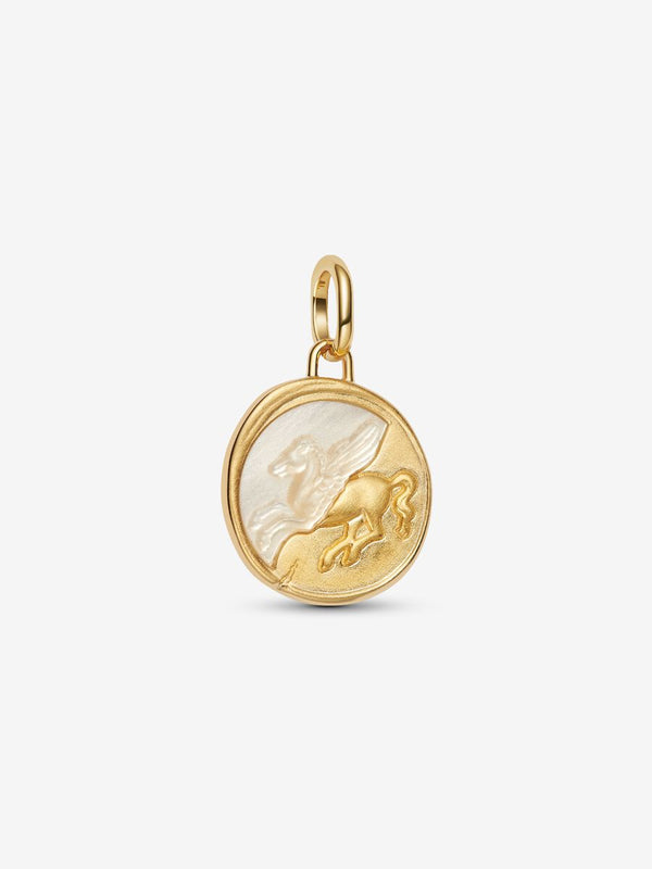 Charm Medallion Pegaso "Ex Animo"