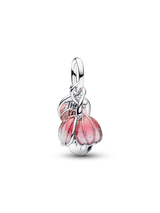 Charm Pendente Fiore "Thank you"