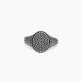 Anello chevalier ovale con borchie da uomo FORTNIGHT